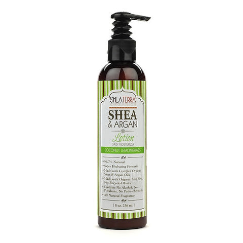 Shea & Argan Lotion (Coconut Lemongrass)