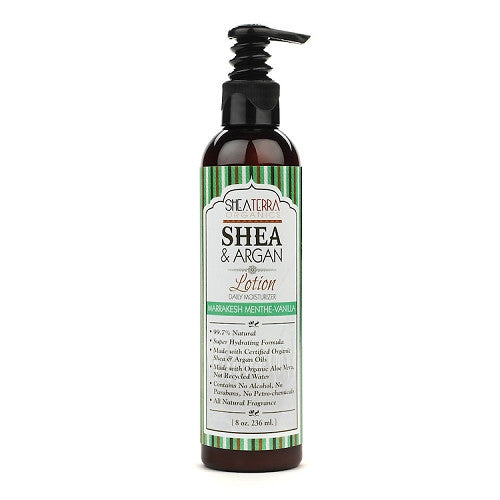 Shea & Argan Lotion (Marrakesh Menth-Vanilla)