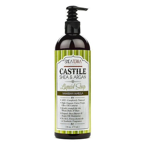 Castile Shea & Argan Liquid Soap (Namibian Marula)