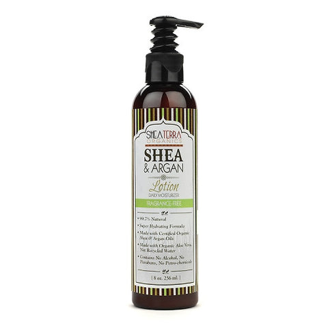 Shea & Argan Lotion (Fragrance Free)