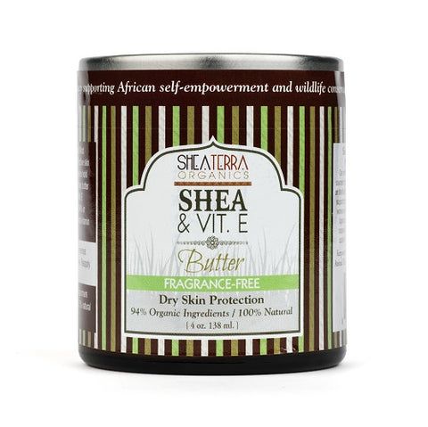 Shea & Vitamin E Butter (Fragrance Free)